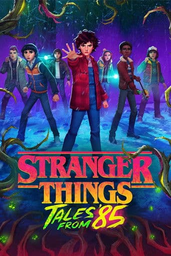 Poster for Stranger Things: Tales from '85, a popular movie available on iptview4k