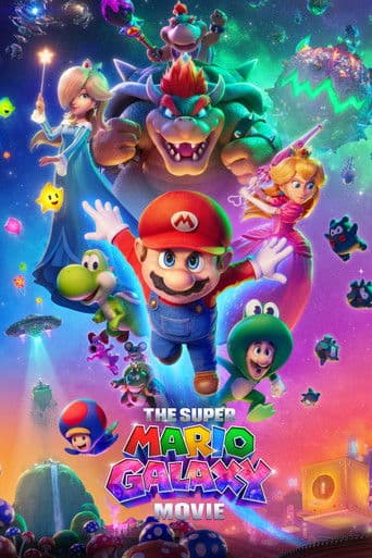 Poster for The Super Mario Galaxy Movie, a popular movie available on iptview4k