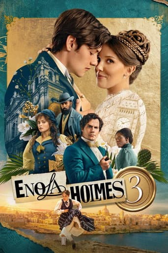 Poster for Enola Holmes 3, a popular movie available on iptview4k