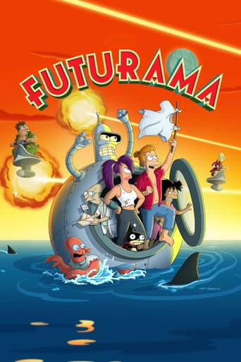 Poster for Futurama, a popular movie available on iptview4k