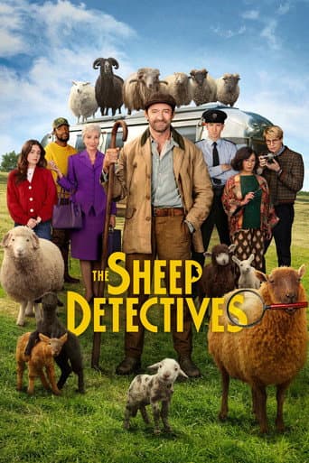 Poster for The Sheep Detectives, a popular movie available on iptview4k