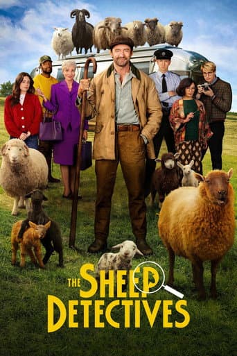 Poster for The Sheep Detectives, a popular movie available on iptview4k