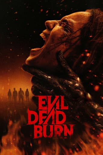 Poster for Evil Dead Burn, a popular movie available on iptview4k