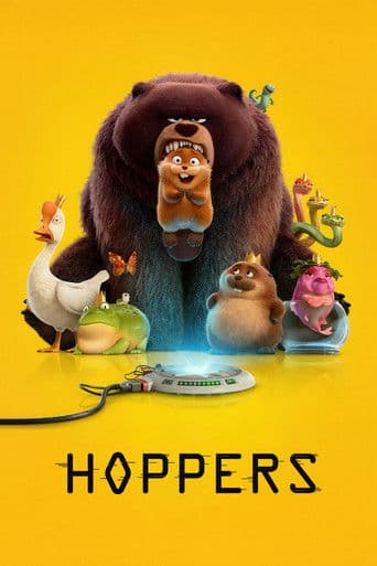 Poster for Hoppers, a popular movie available on iptview4k