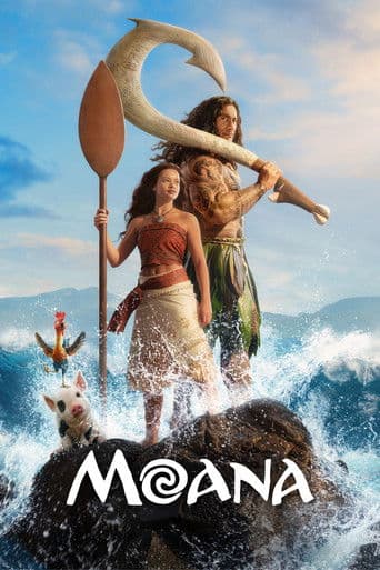 Poster for Moana, a popular movie available on iptview4k