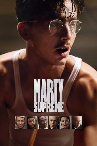 Poster for Marty Supreme, a popular movie available on iptview4k